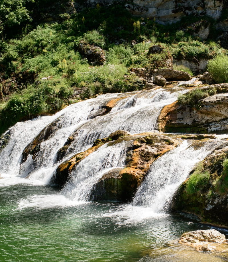 Rando aux Pertes de l'Ain