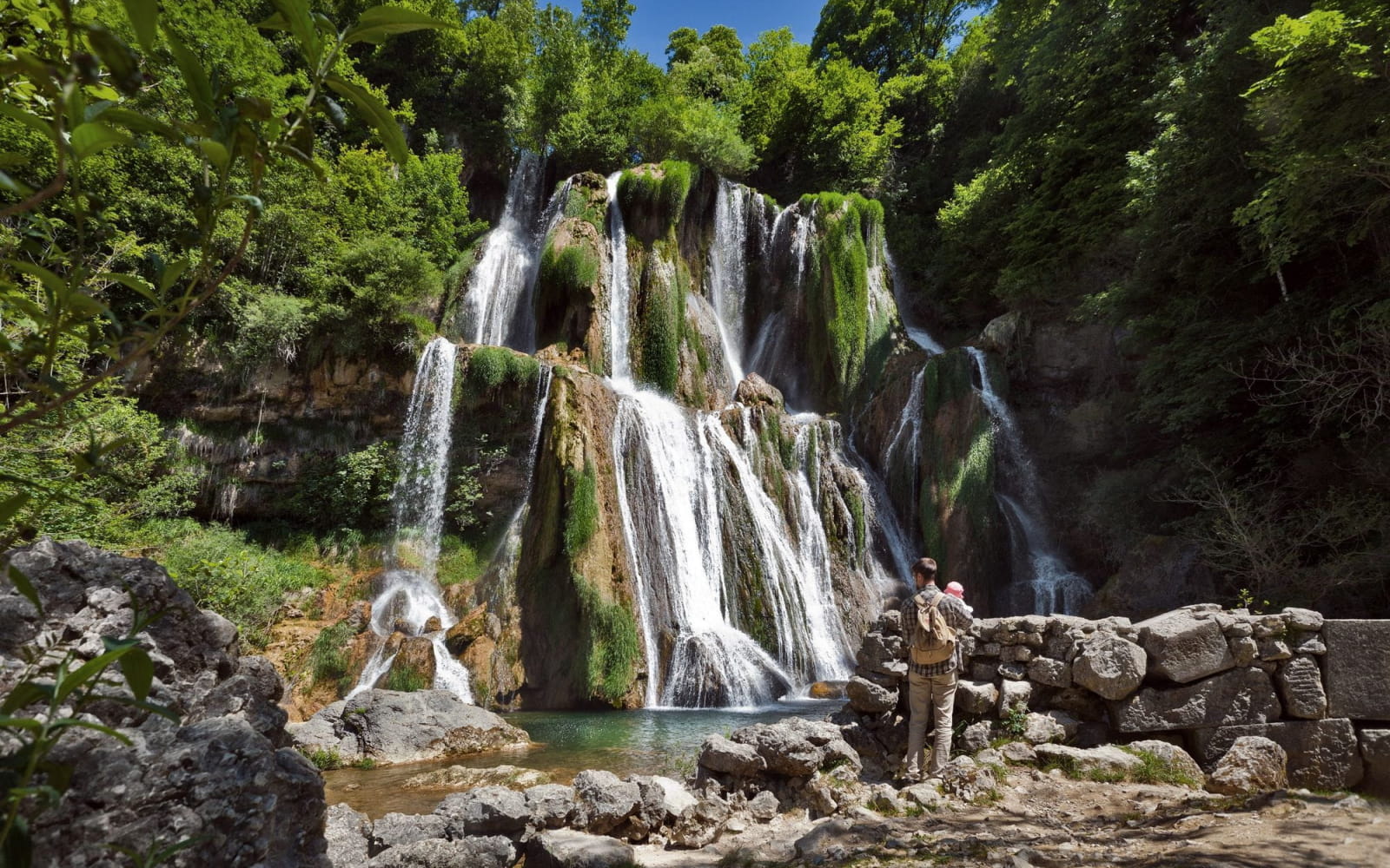 Cascade de Glandieu, visite en famille