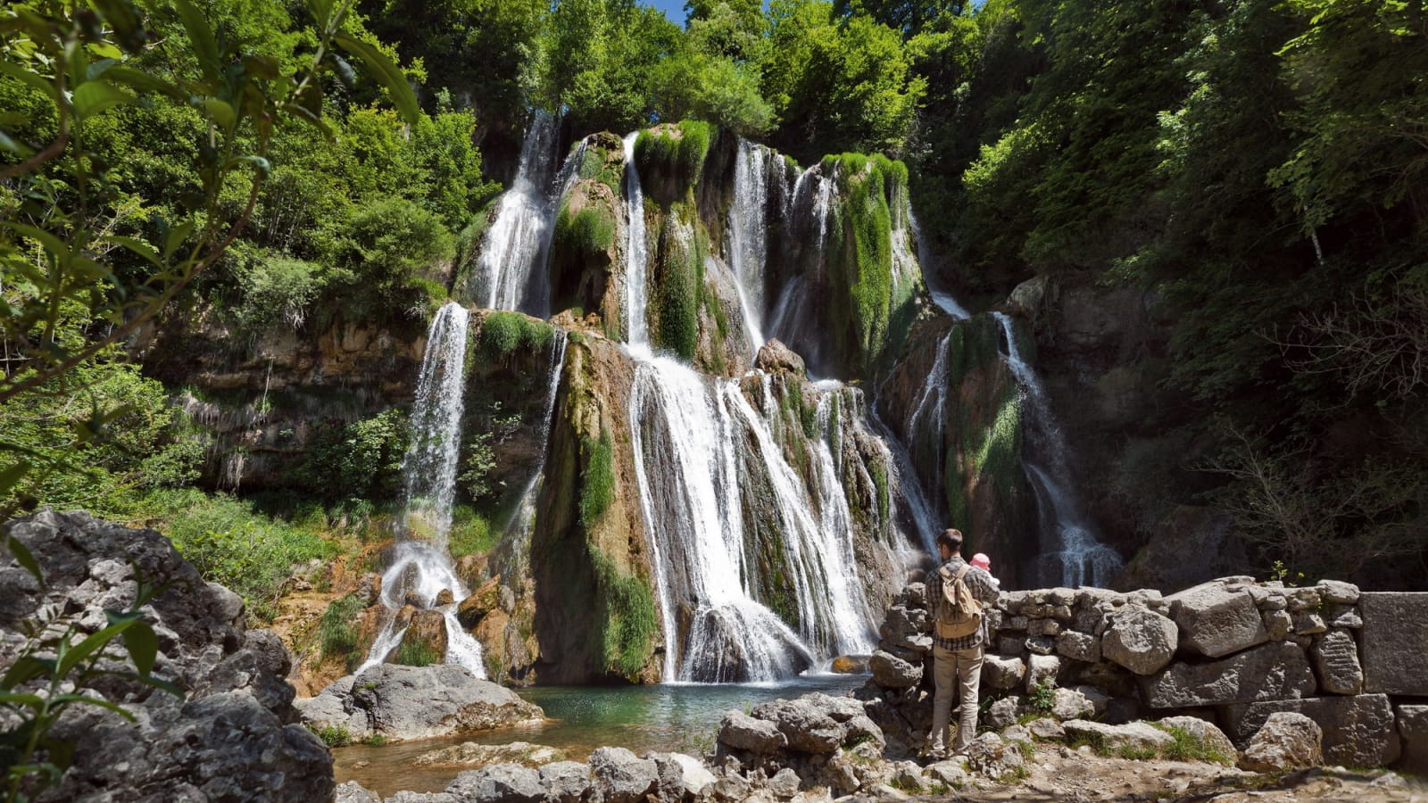 Cascade de Glandieu, visite en famille