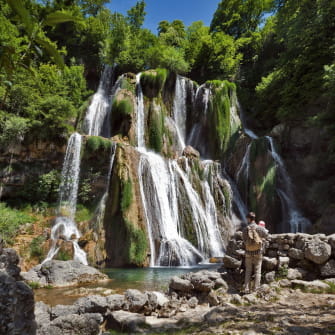 Cascade de Glandieu, visite en famille
