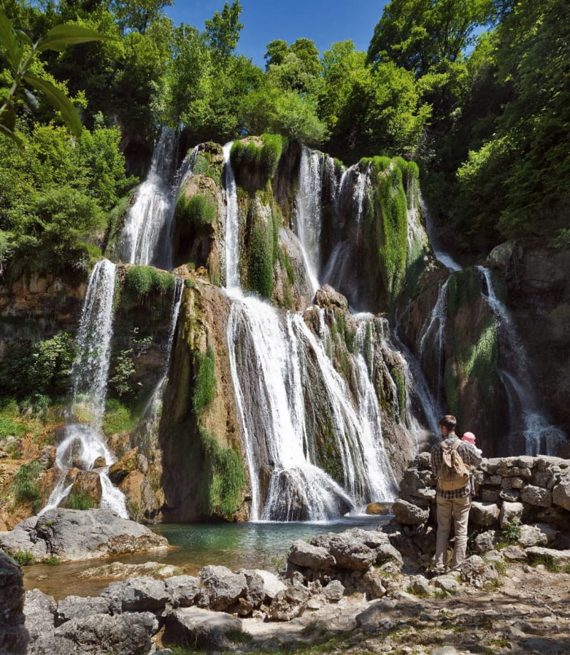 Cascade de Glandieu, visite en famille