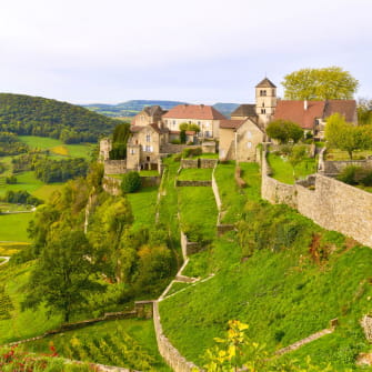 Un week-end dans le Jura: balade à Château-Chalon