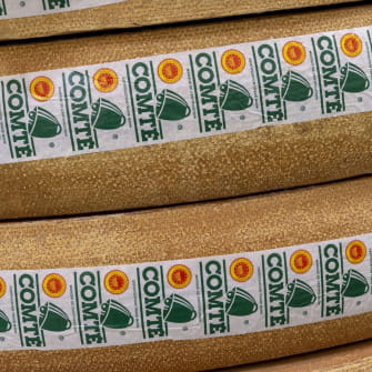 Meules de comté à déguster