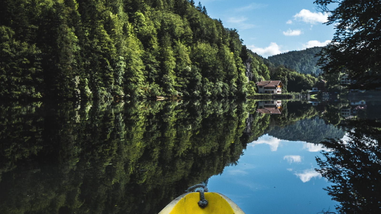 Canoë au saut du Doubs