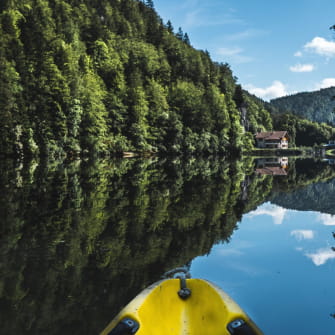 Canoë au saut du Doubs