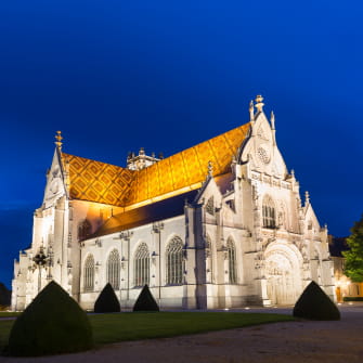Le monastère de Brou à Bourg-en-Bresse
