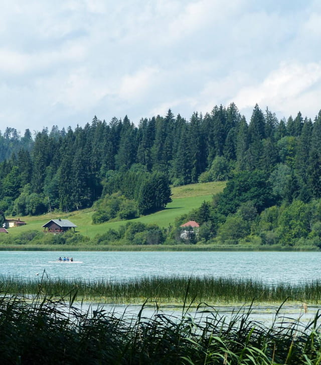 Aviron sur le lac Saint-Point