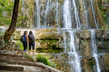 Randonnée aux cascades du Hérisson dans le Jura