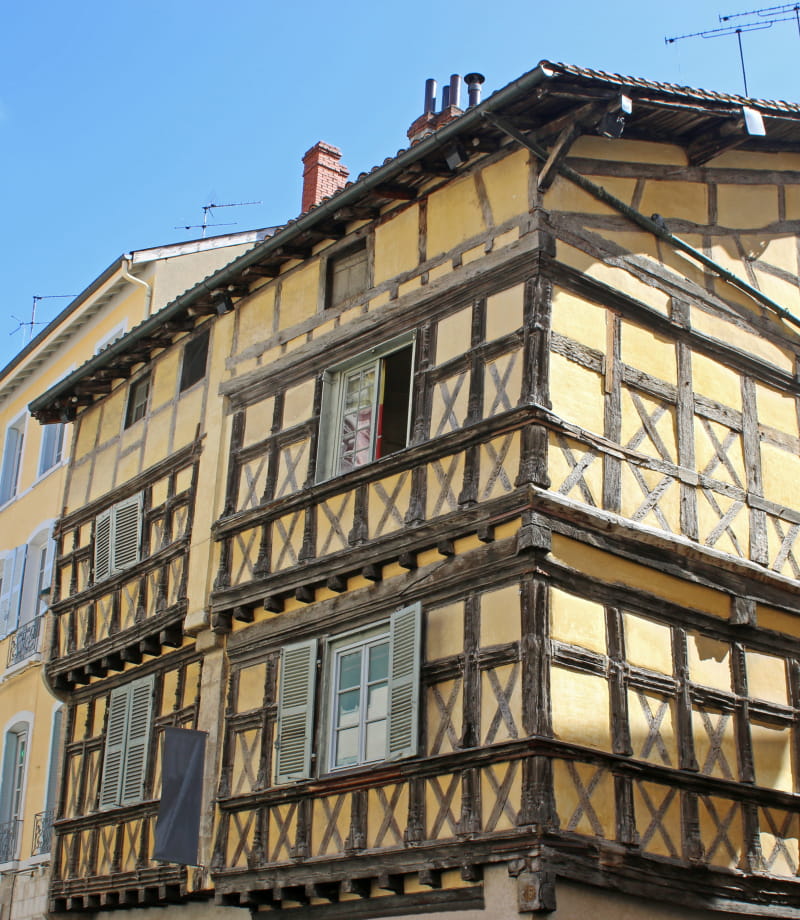 Quartier médiéval de Bourg-en-Bresse