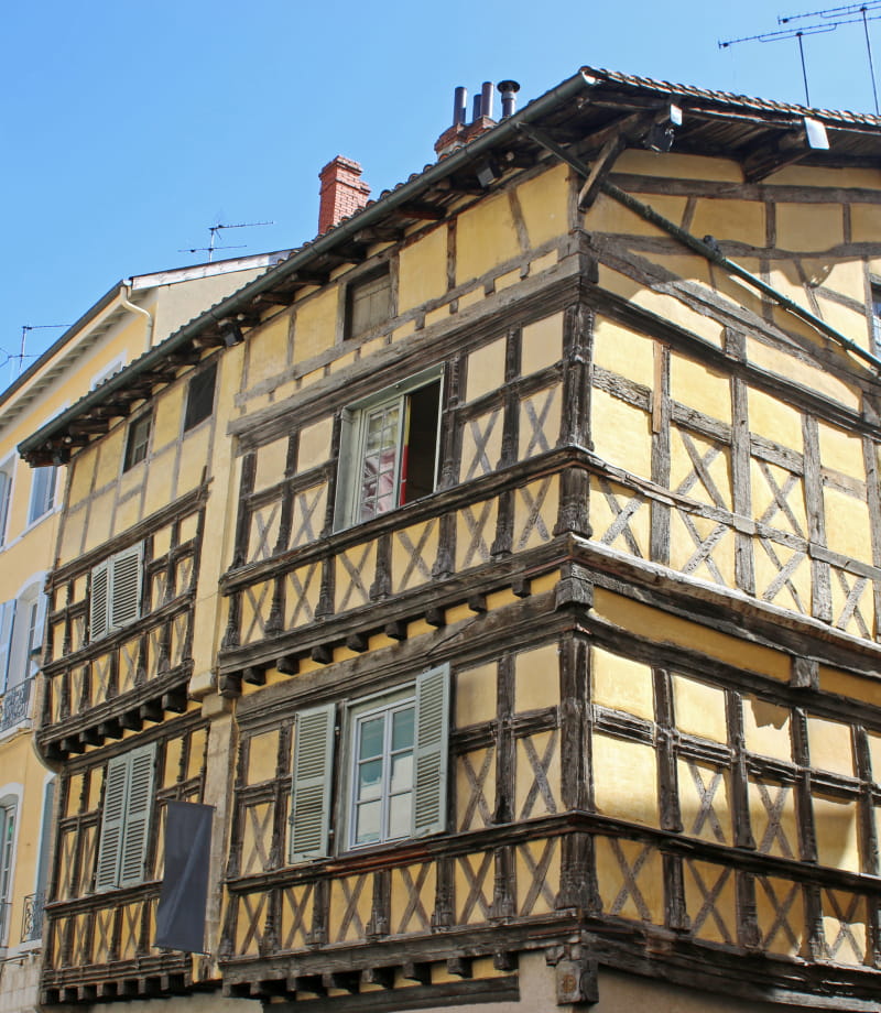 Quartier médiéval de Bourg-en-Bresse