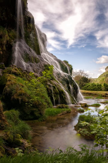 Cascade de Baume-les-Messieurs en pose longue