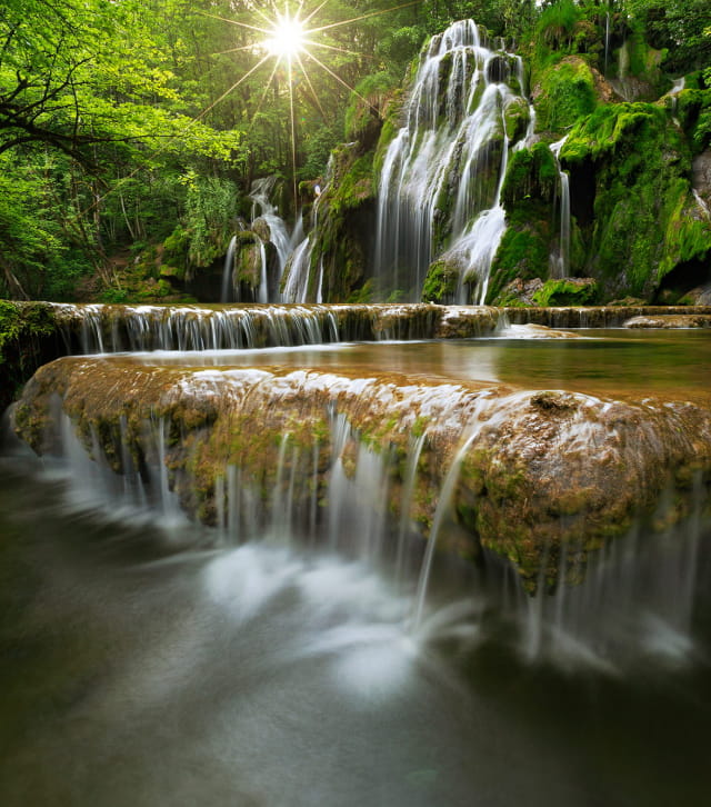 La cascades des Tufs aux Planches-Près-d'Arbois