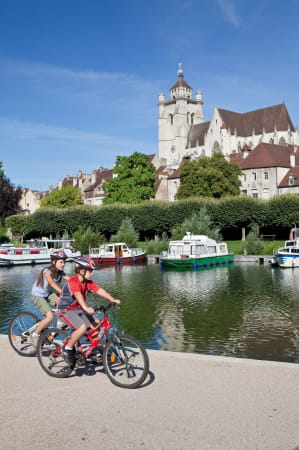 Faire du vélo à Dole et sur l'Eurovélo 6