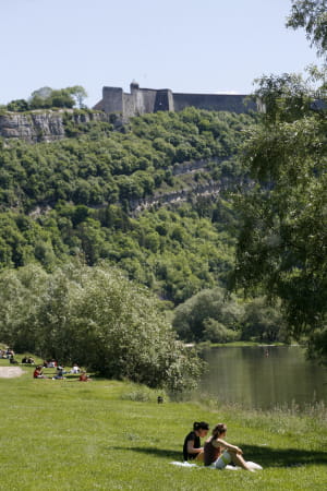 Promenade à la Gare d'Eau - Besançon