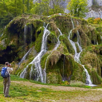 Cascades des tufs à Baume-les-Messieurs