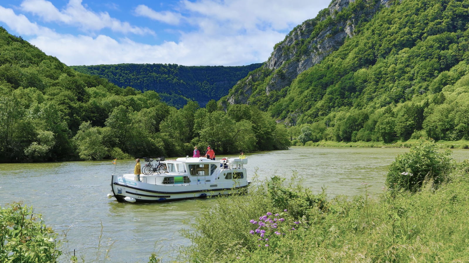 Croisière sur le Doubs à Deluz