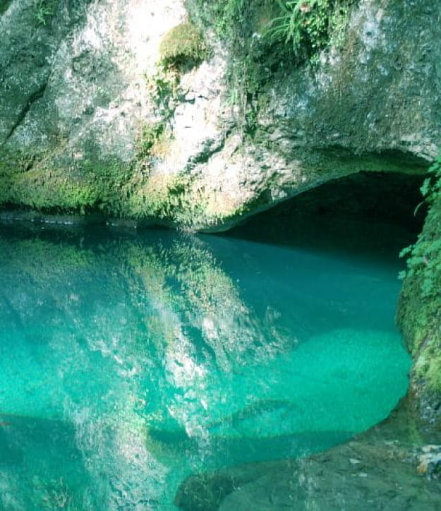 Source Bleue, Malbuisson