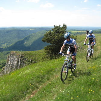Randonnée à VTT à Ornans