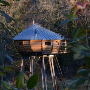 Cabane perchée du château de Marquise Mirablle