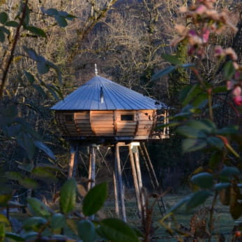 Cabane perchée du château de Marquise Mirablle