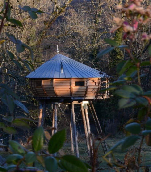 Cabane perchée du château de Marquise Mirablle