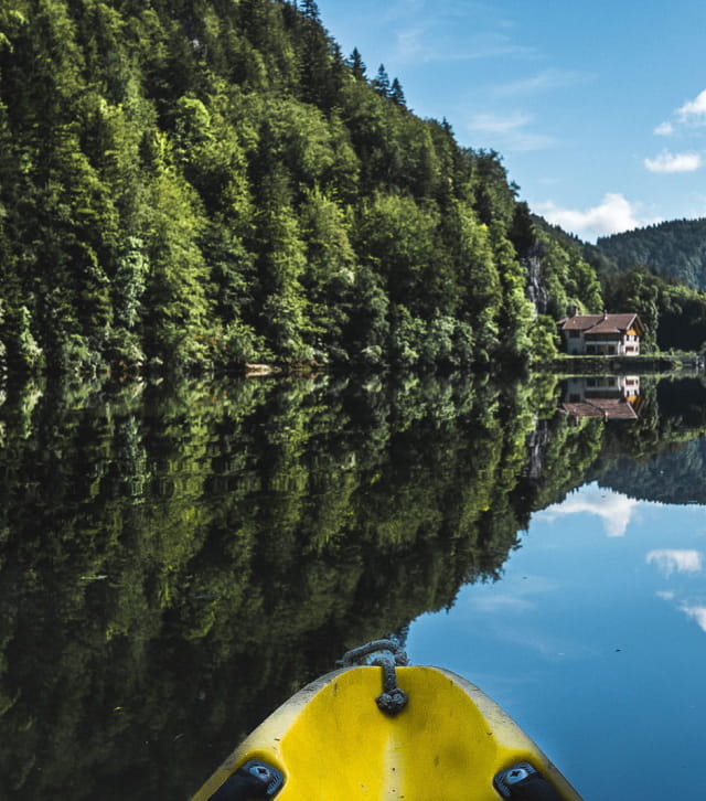 La Vallée de la Loue en canoe