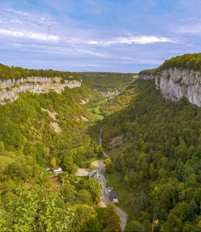 La reculée de Baume-les-Messieurs
