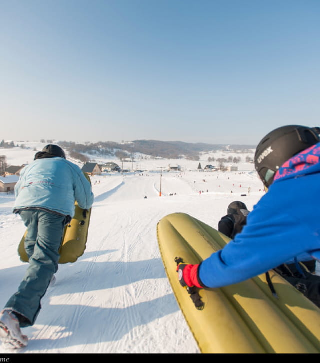 Luge, Air Board et snow Tubbing dans l'Ain