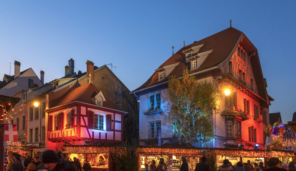 Vivre la magie de noël dans les Montagnes du Jura Montagnes du Jura