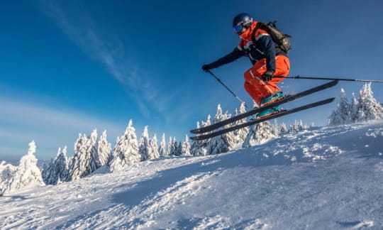 Ski alpin à la Station Monts jura (Site de Monthoisey)