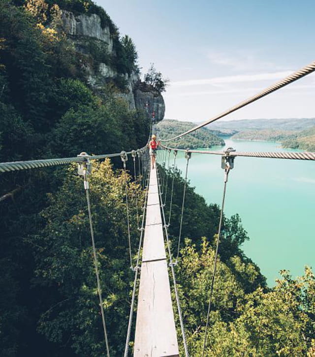 Passerelle de la Via Ferrata du Regardoir