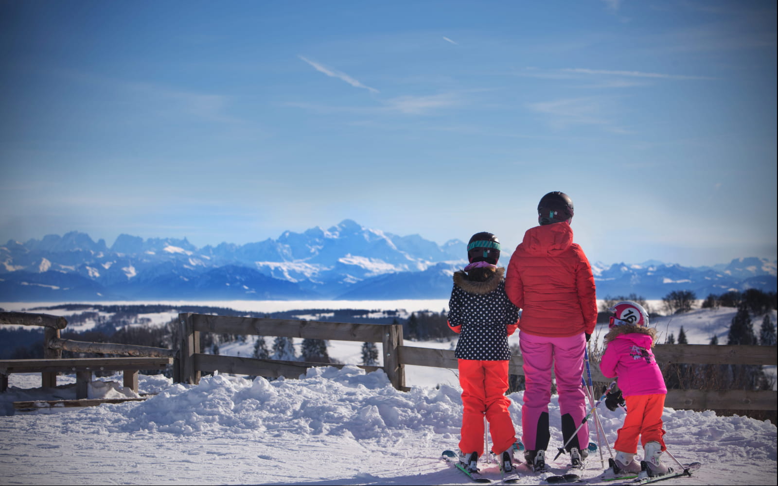 Ski en famille au sommet du Morond à Métabief