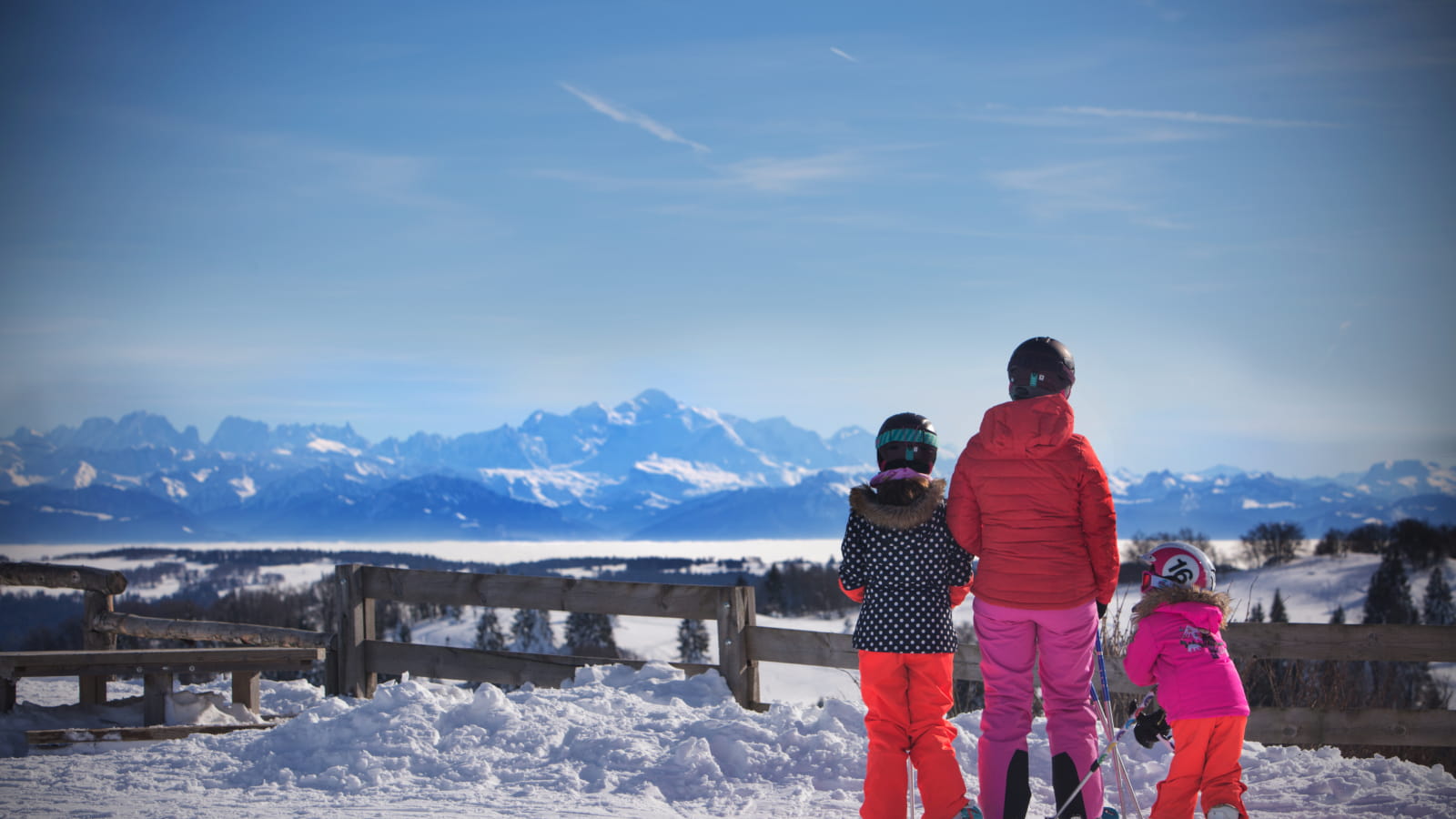 Ski en famille au sommet du Morond à Métabief