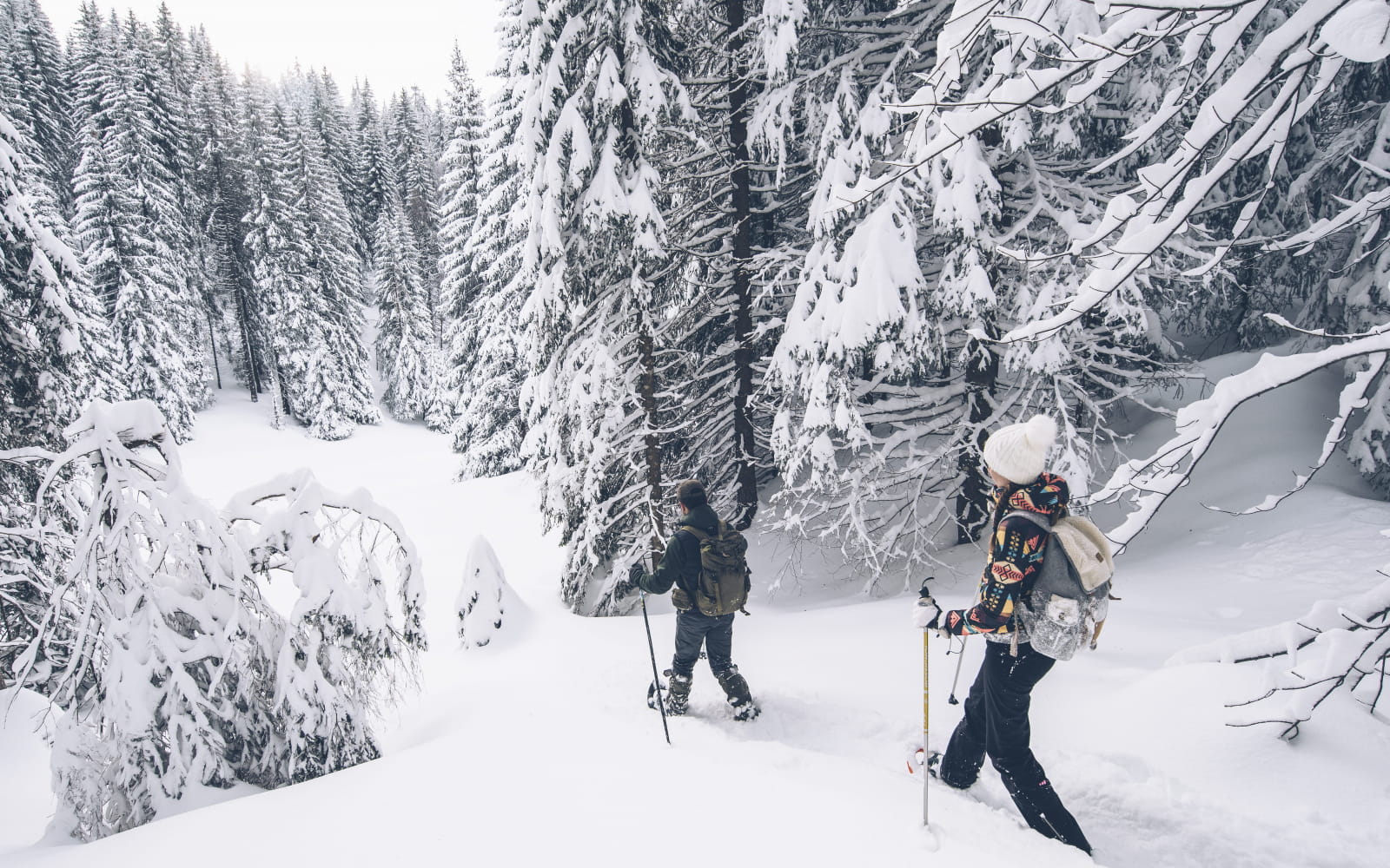 Chapelle-des-Bois, un des plus beaux domaines pour la raquette