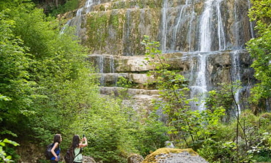 Randonnée aux cascades du Hérisson