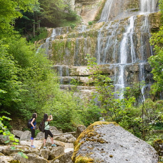 Randonnée aux cascades du Hérisson