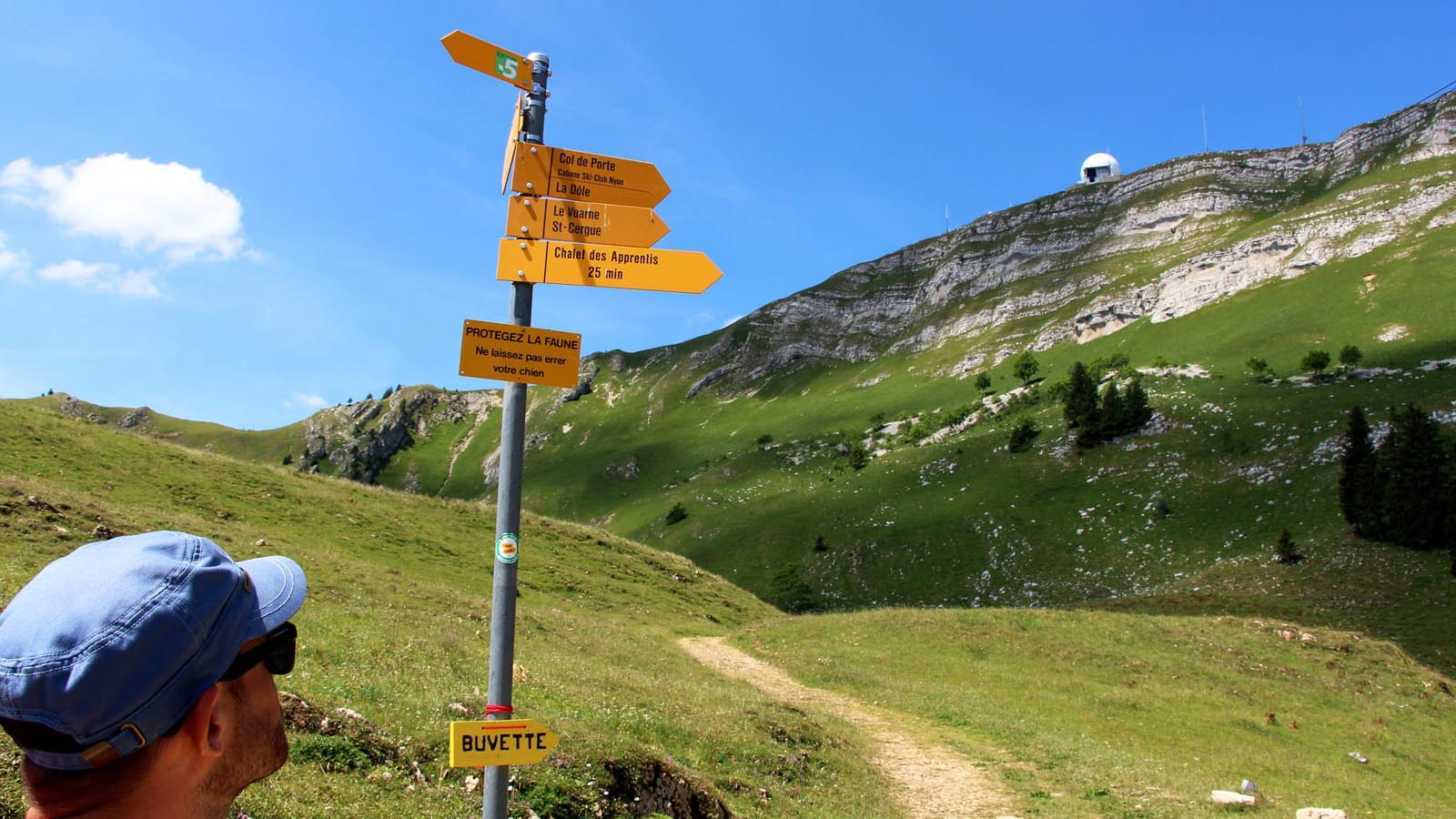 Direction la Dôle