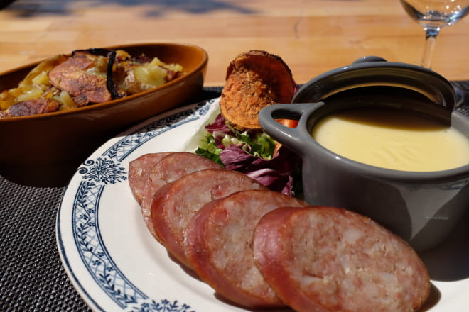 Pommes de terre à la cancoillotte