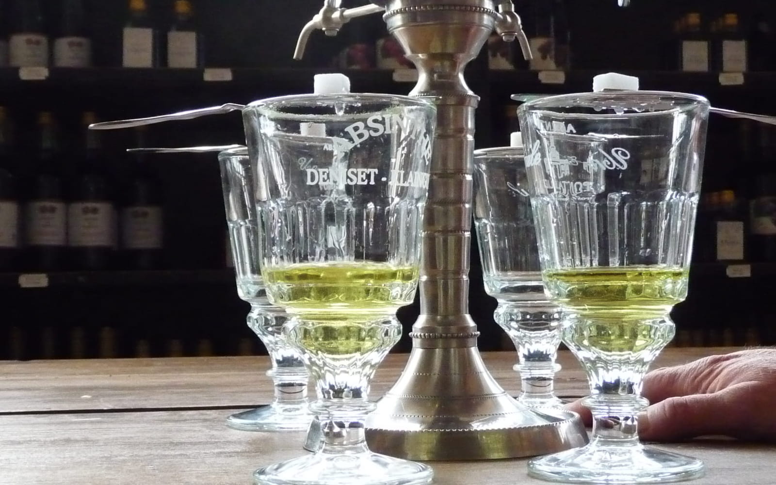 Verre à absinthe
