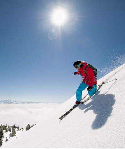 Skier dans les stations du massif du Jura