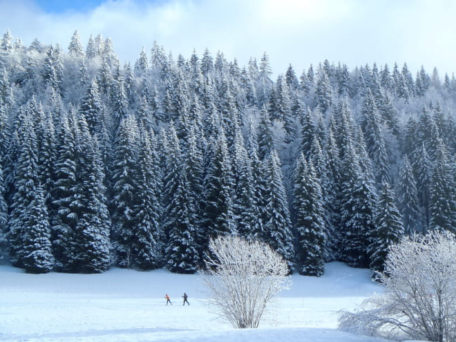 Ski nordique aux Rousses