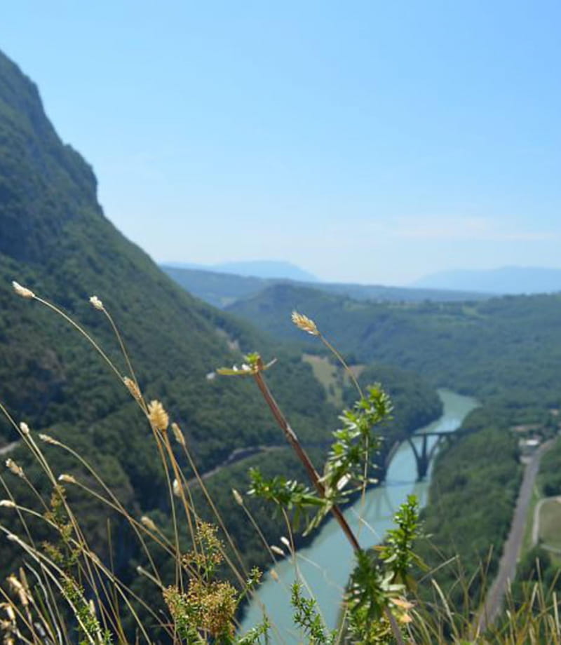Vue depuis le fort l'Ecluse