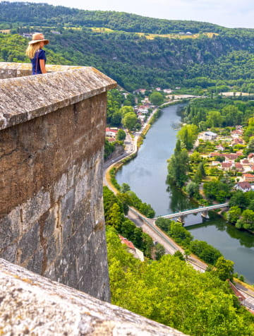 Vue depuis les remparts de la Citadelle de Besançon