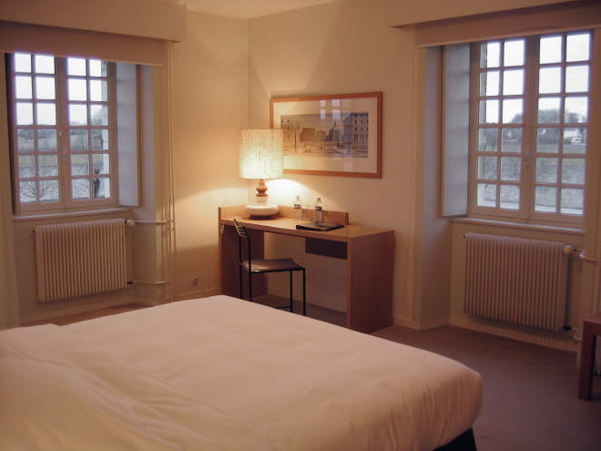 Une des deux chambres de la Saline Royale