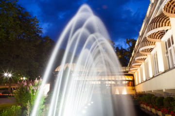 fontaine de Divonne les bains