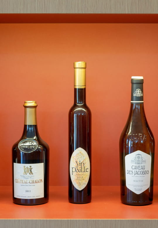 Support Bouteille Vin du Jura