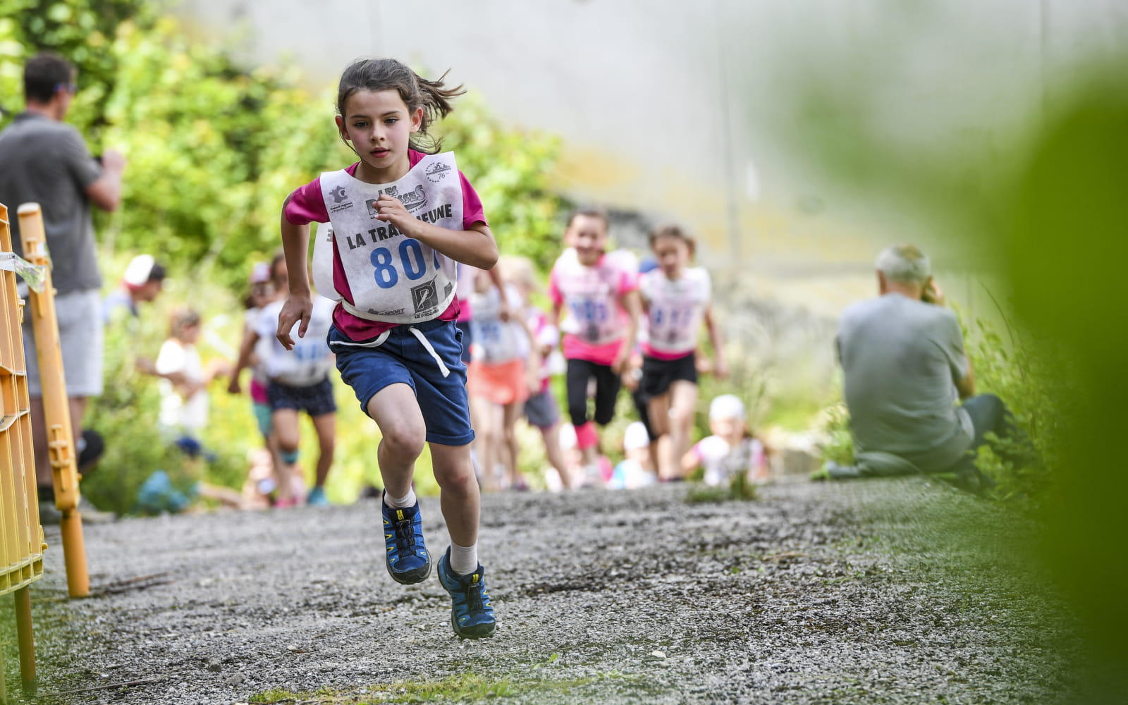 Course enfants de la Transju Trail