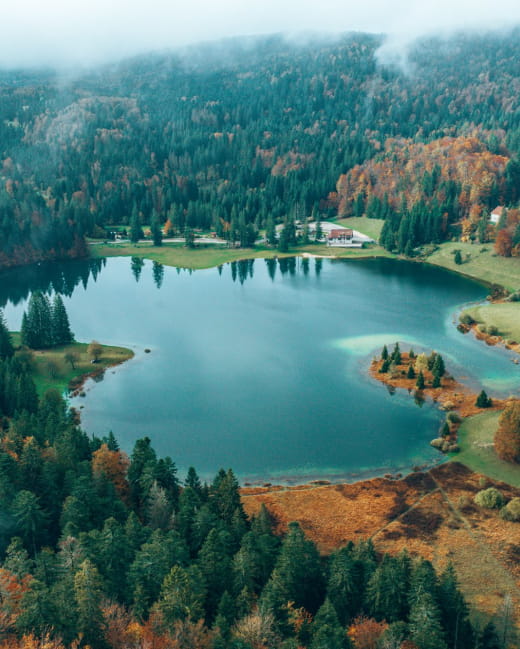 Lac Genin en automne