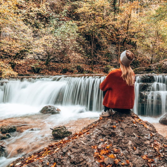 Les Montagnes du Jura en automne