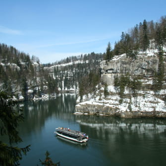 Saut du Doubs en hiver
